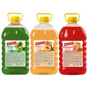 Liquid soap SAMA   in 4.5 kg PET cans